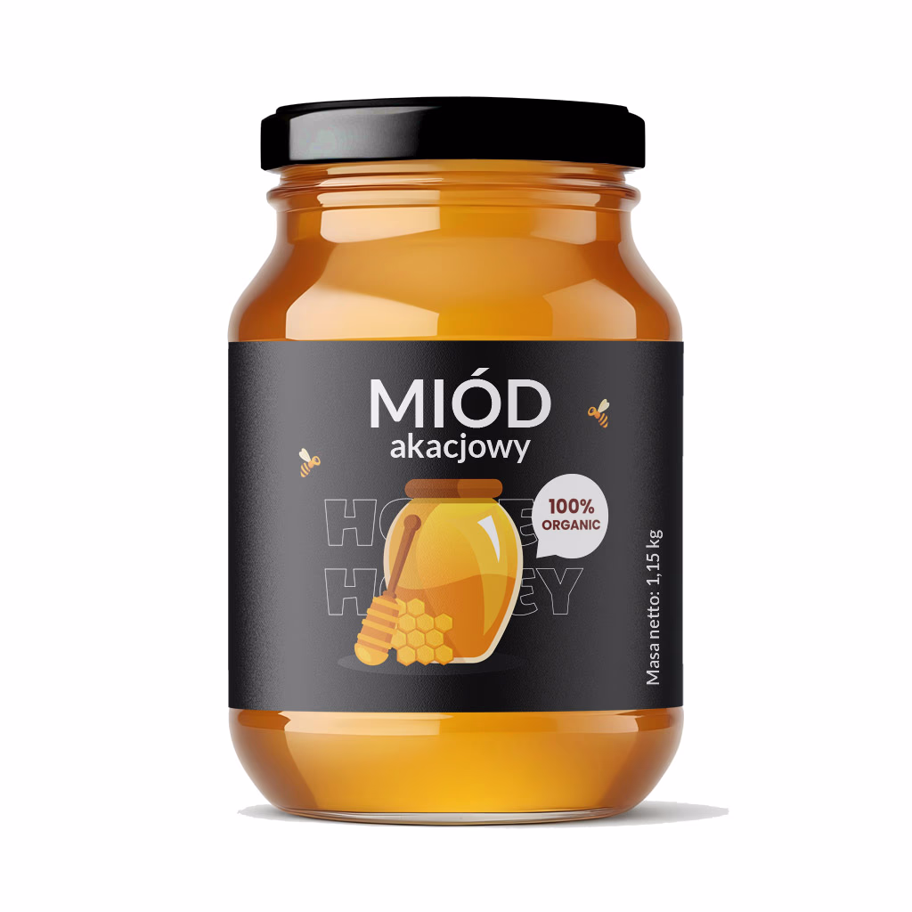 Miód akacjowy 1150 g