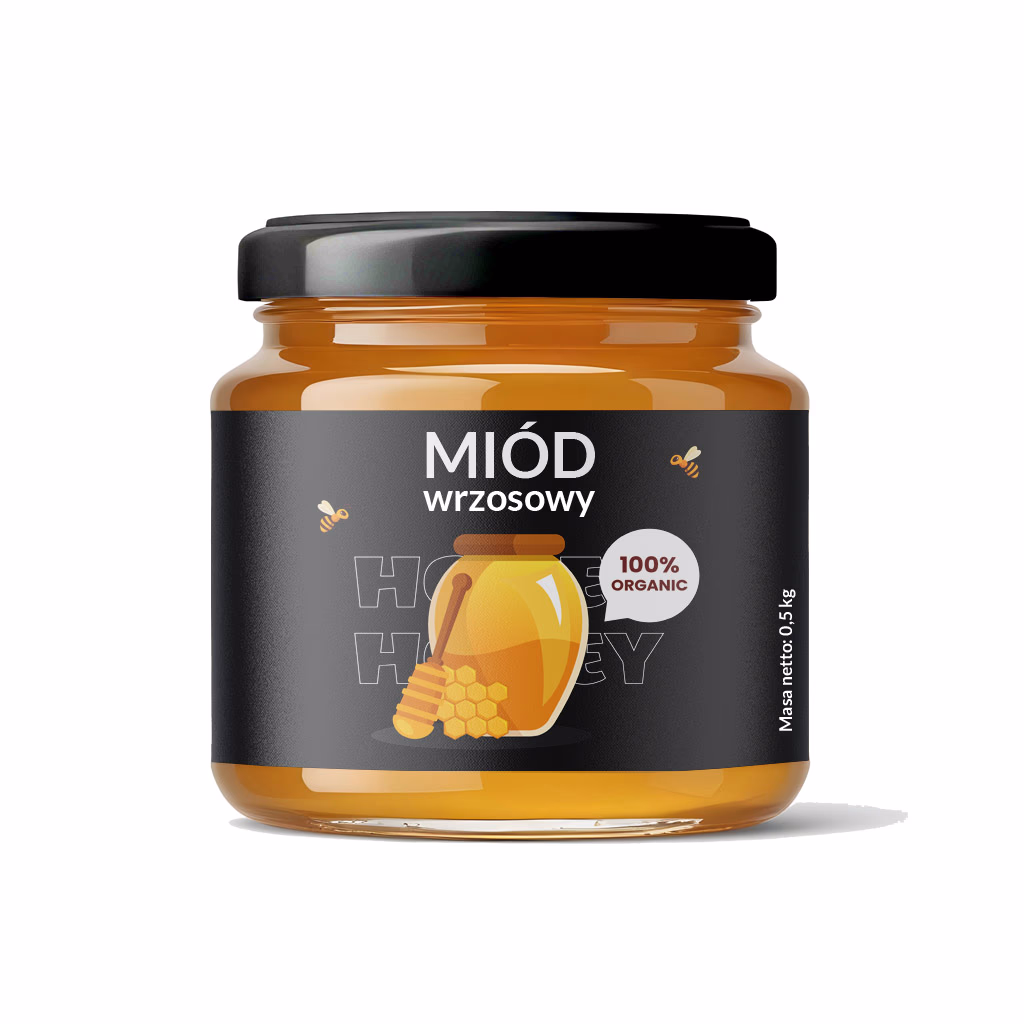 Miód wrzosowy 500 g
